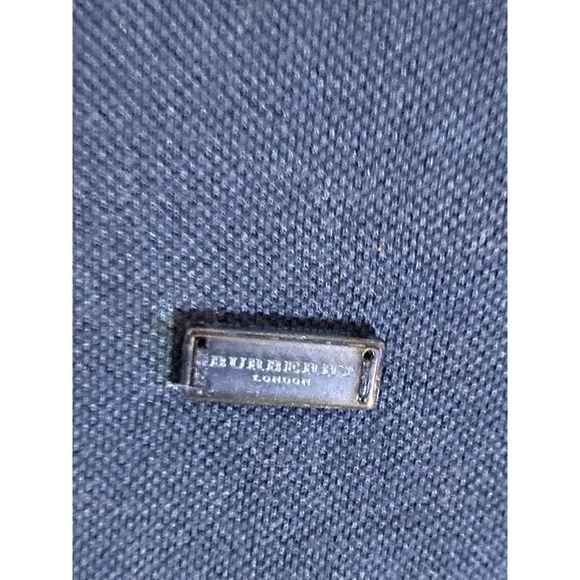 Burberry London Mens Purple Short Sleeve Collared Pullover Polo Shirt Size XL - Picture 3 of 5